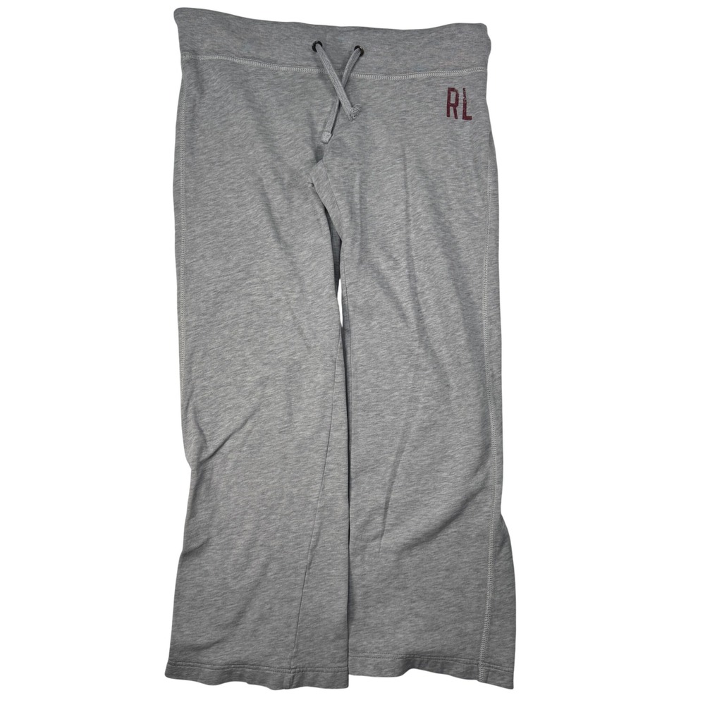 Polo Ralph Lauren RL Womens XS 32 Gray Sweatpants No Pockets Polo Jeans Company